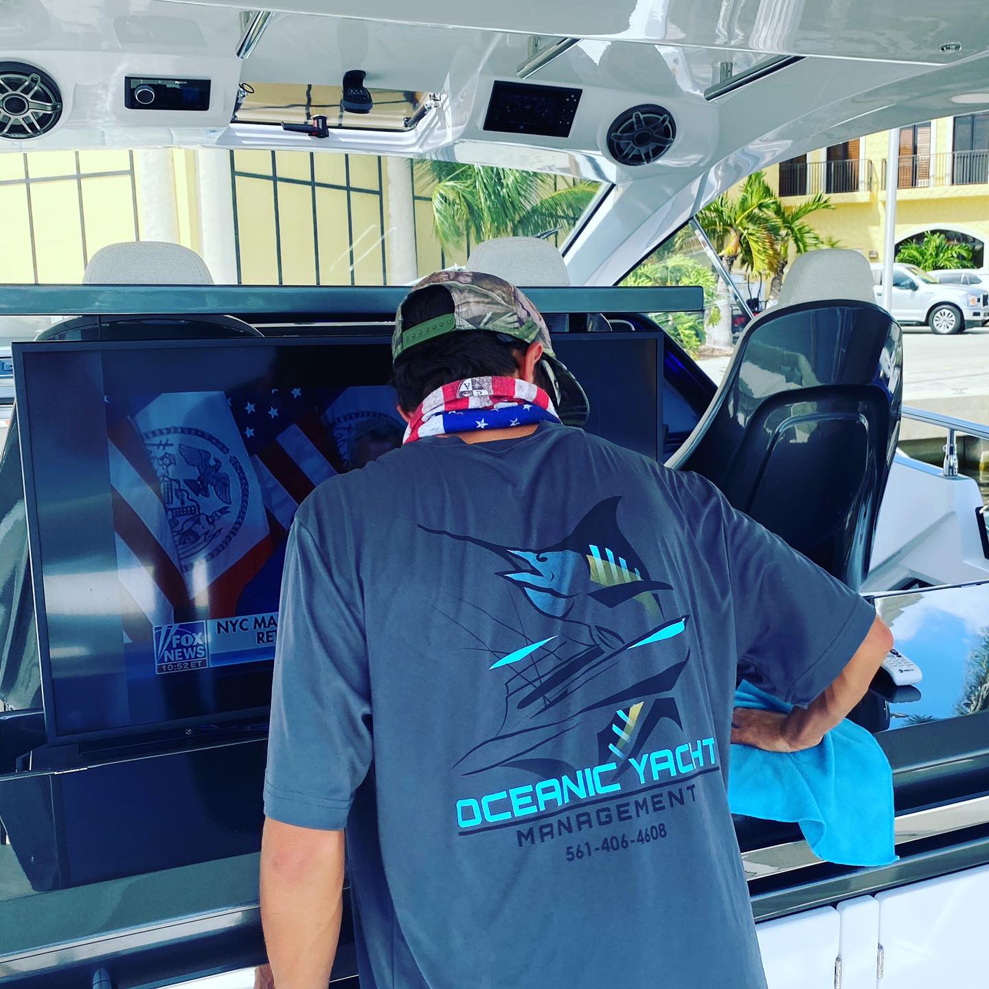 Boca Raton Interior Boat Detailing Yacht Management Services